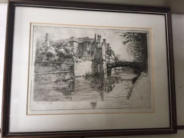gravure anglaise originale
