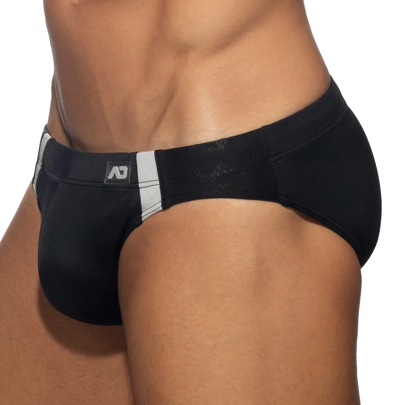 Slip de bain Golden snake - noir - ADDICTED : vente slip de bain ho...
