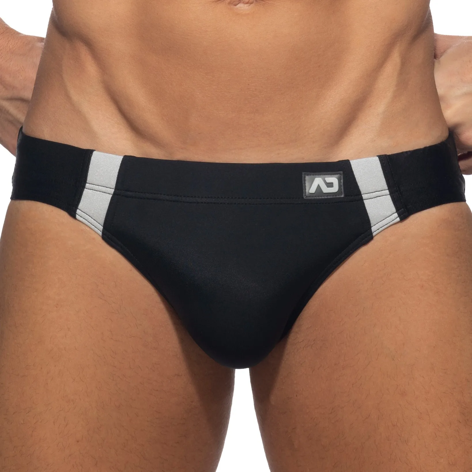 Slip de bain Golden snake - noir - ADDICTED : vente slip de bain ho...