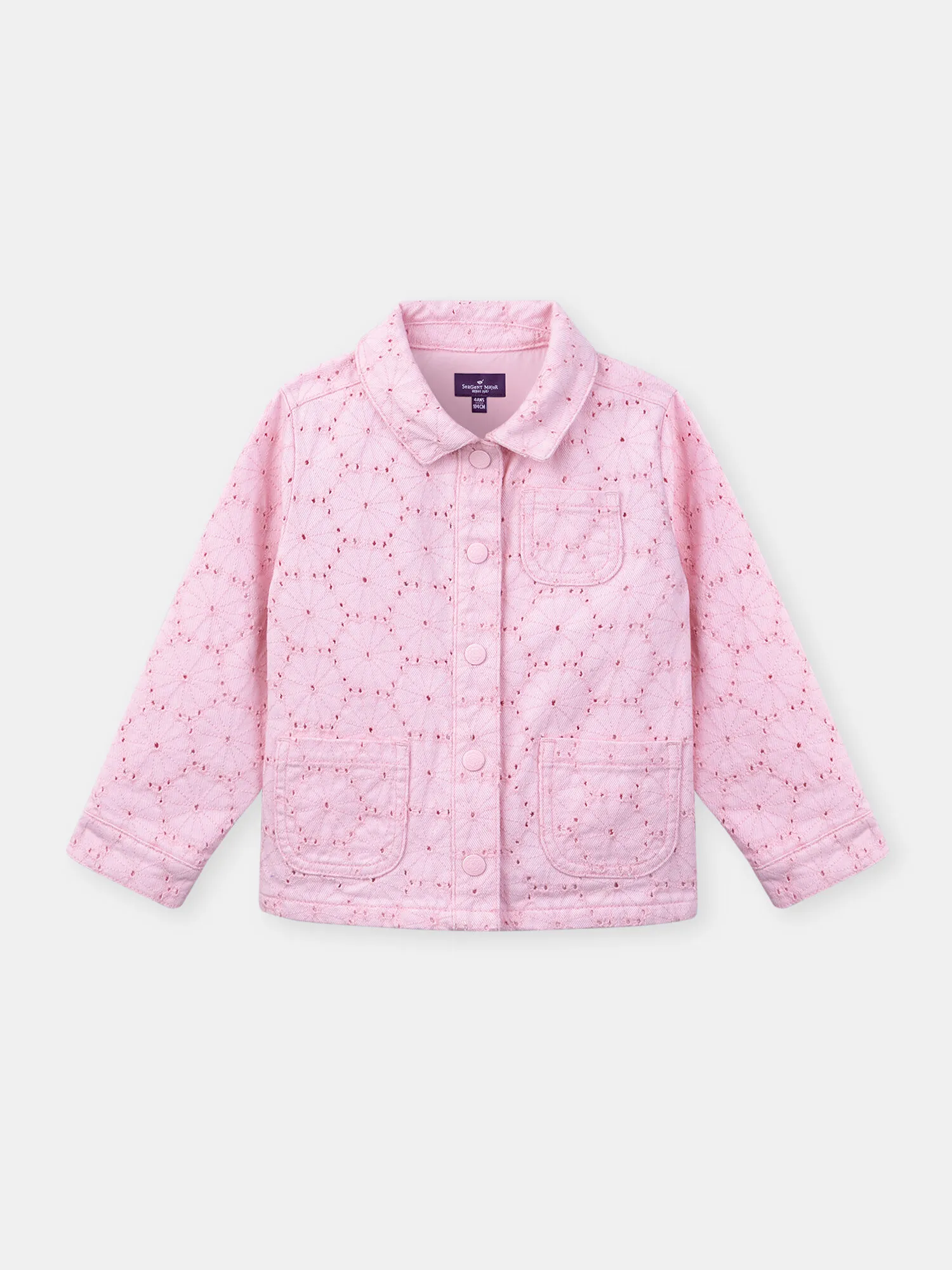 Veste en broderies anglaise