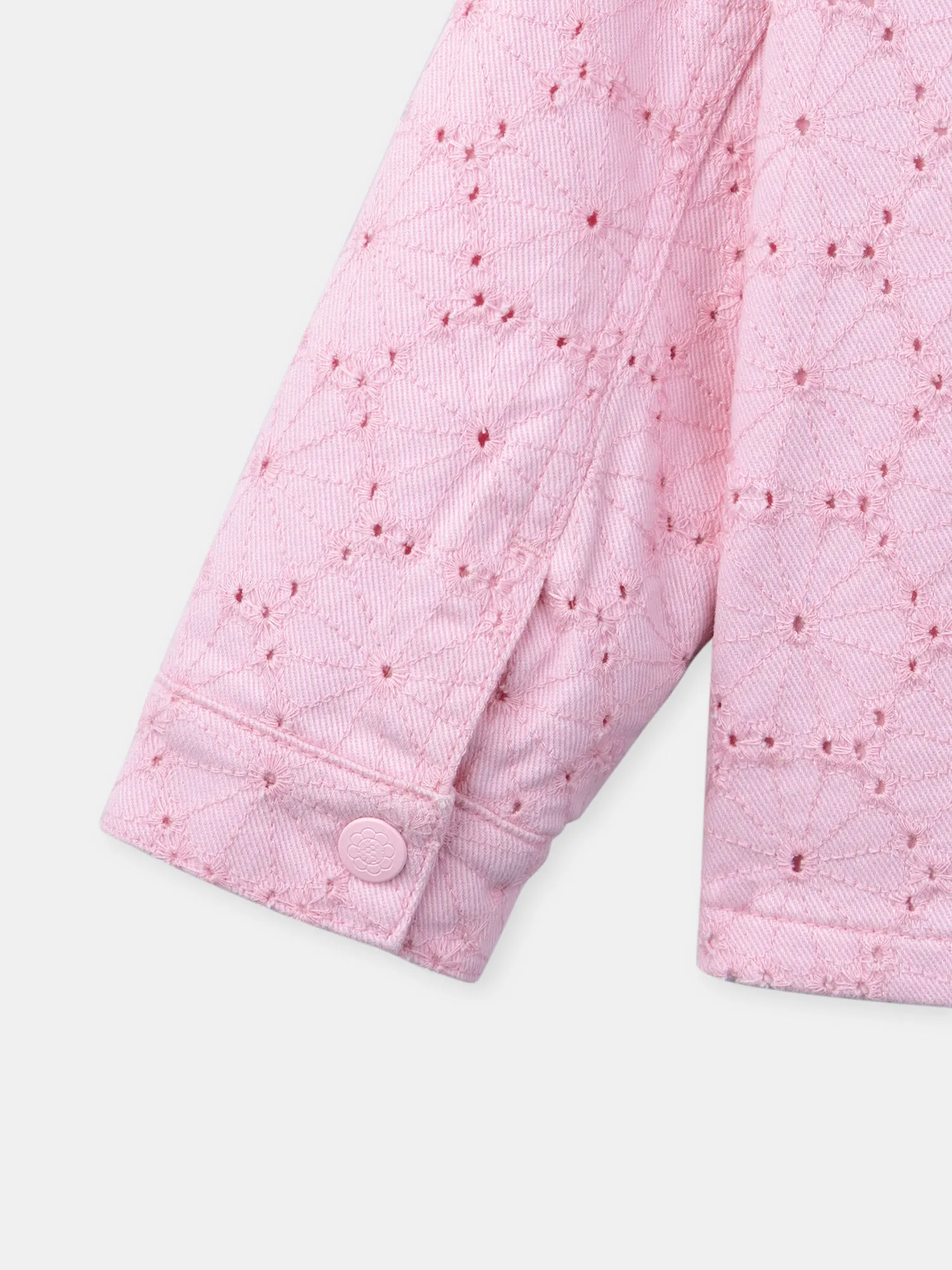 Veste en broderies anglaise